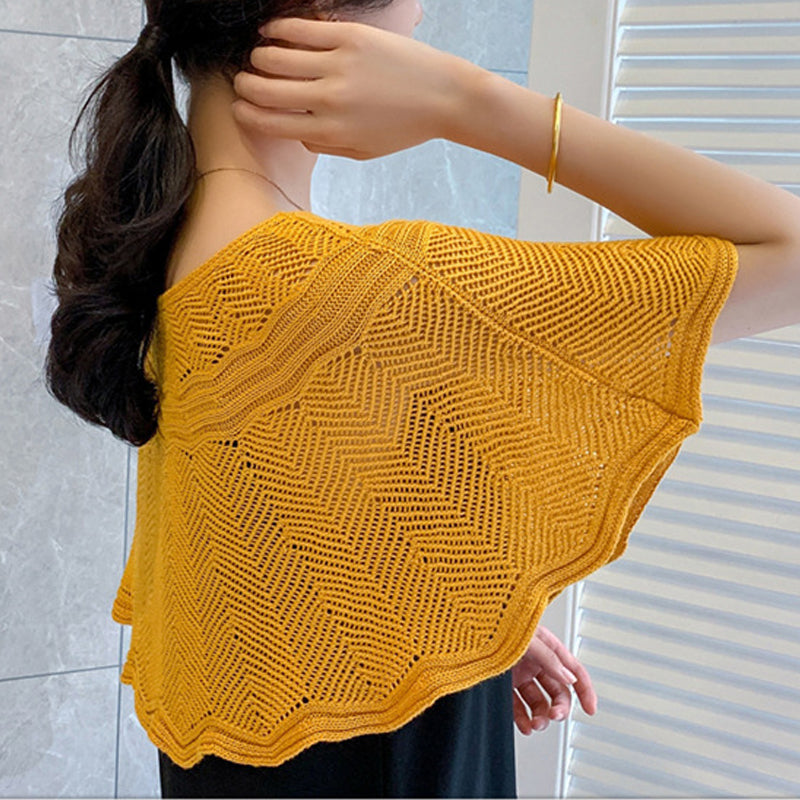 Knitted Sun-proof Shawl