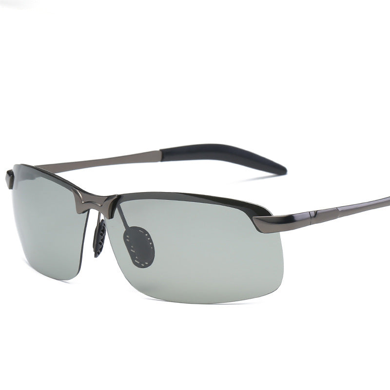 Lifesparking Photochromic Sunglasses with Anti-glare Polarized Lens