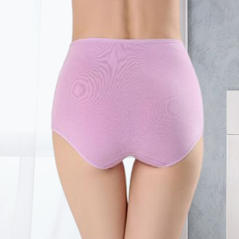 High Waist Jacquard Briefs