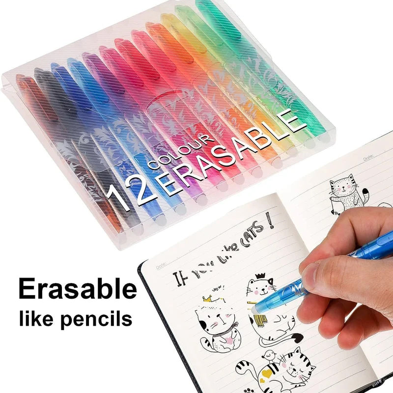 🌈Erasable Ballpoint Pen✍️