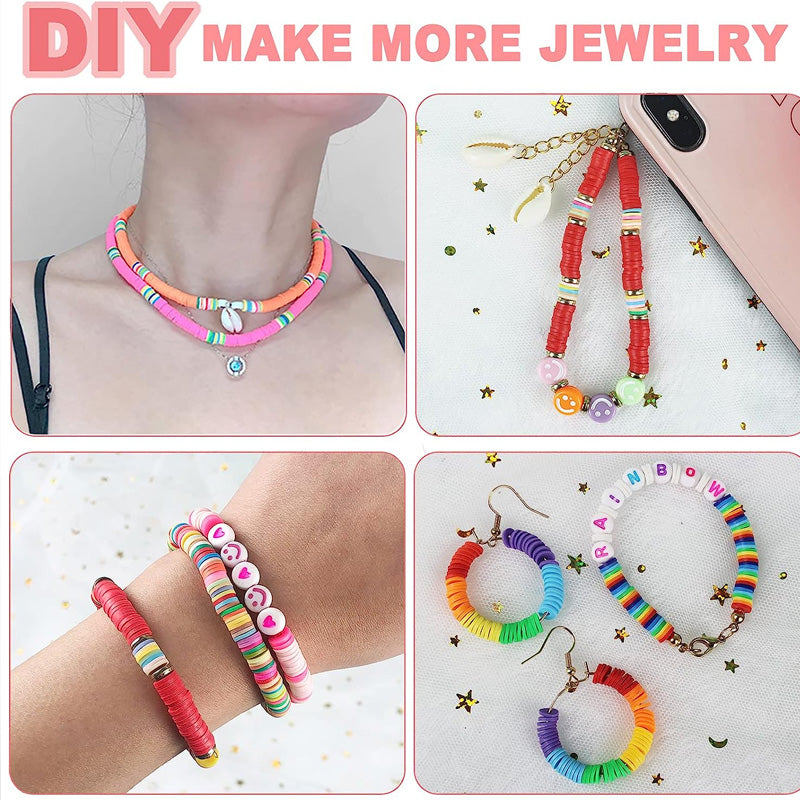 Clay Beads Bracelet Making Kit