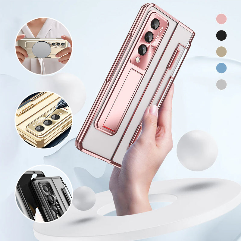 Enhanced Version of Hinge Folding Shell Case For Samsung