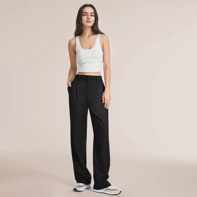 THE EFFORTLESS TAILORED WIDE LEG PANTS