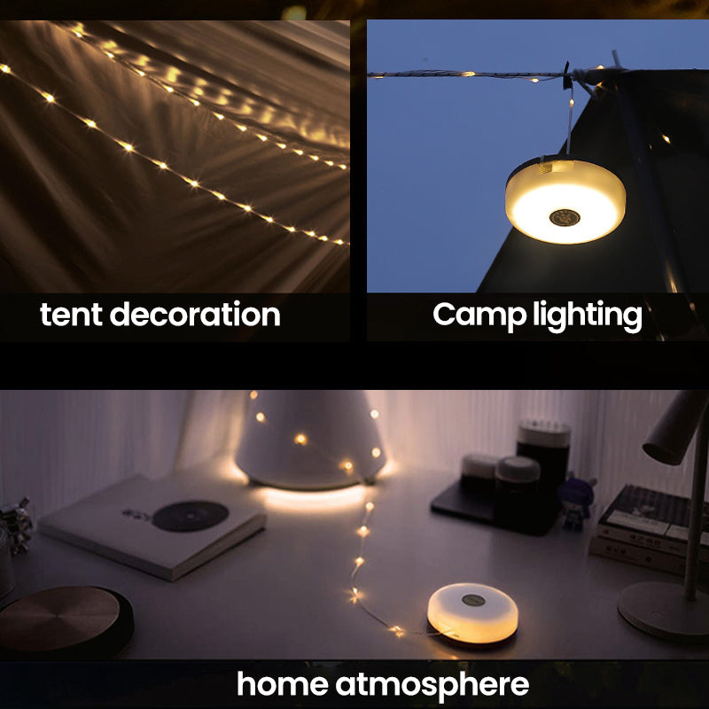 Waterproof Portable Stowable String Light