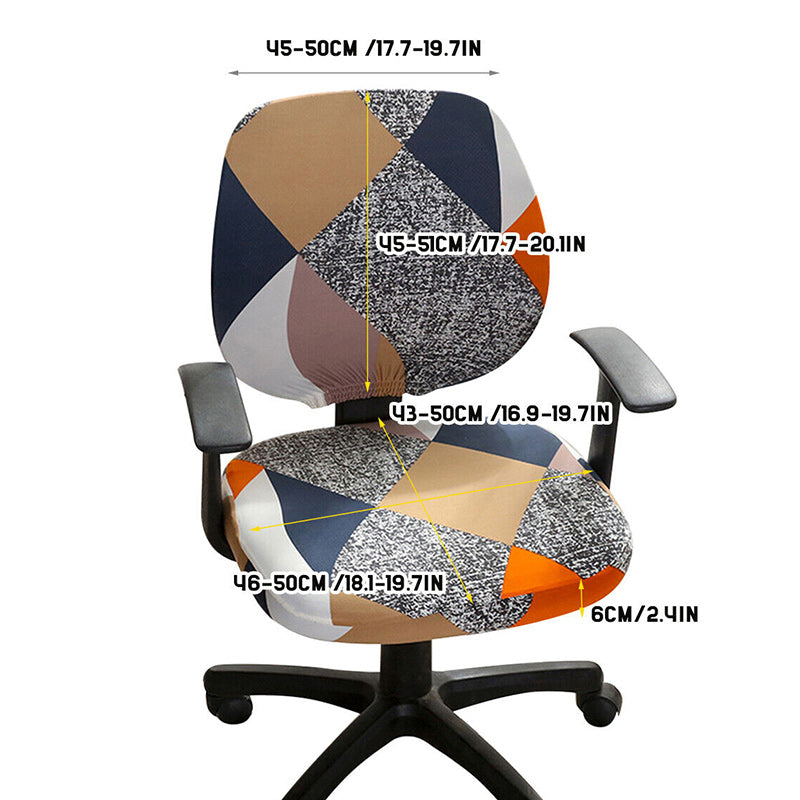 Universal Stretchable Split Office Chair Covers