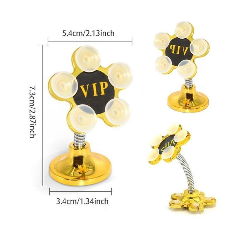 360° Flower Suction Phone Holder, 2Pcs