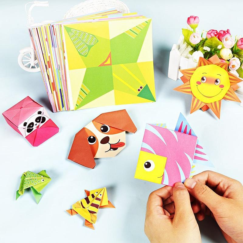 54 Pages Handcraft Paper Art for Children