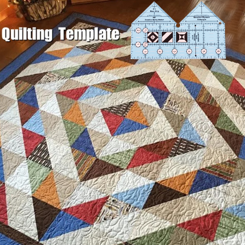 90 Degree Double-Strip Quilt Ruler