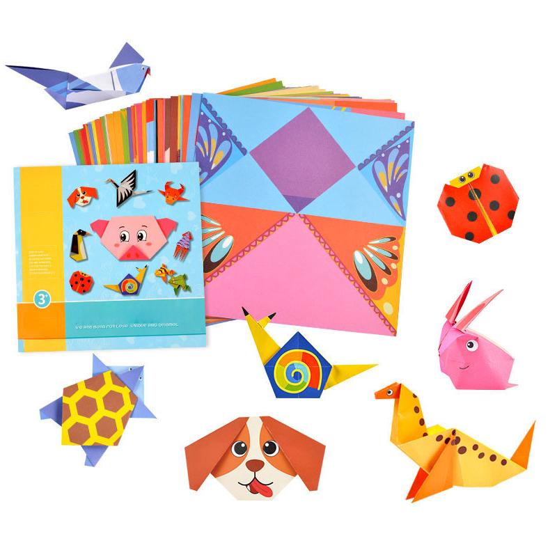 54 Pages Handcraft Paper Art for Children