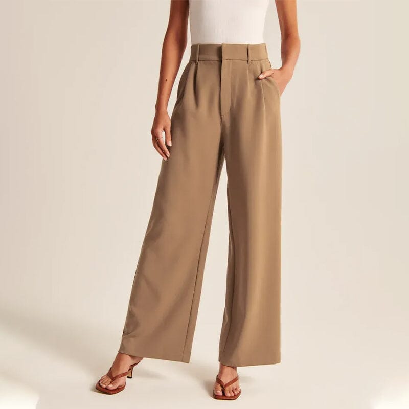 THE EFFORTLESS TAILORED WIDE LEG PANTS