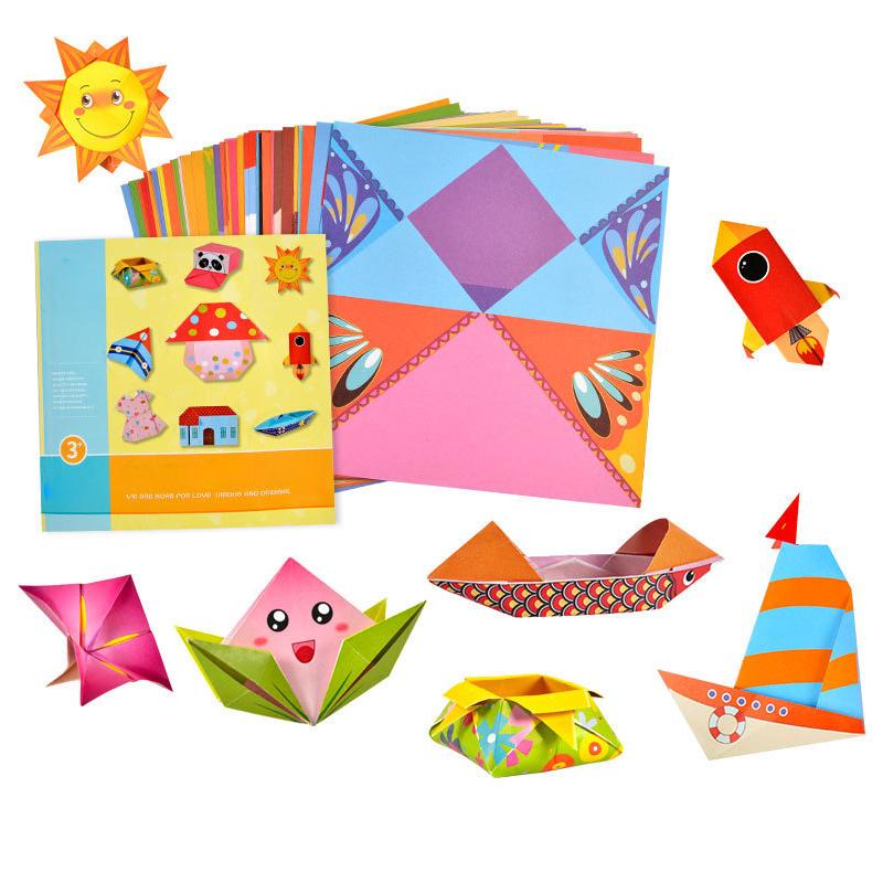 54 Pages Handcraft Paper Art for Children