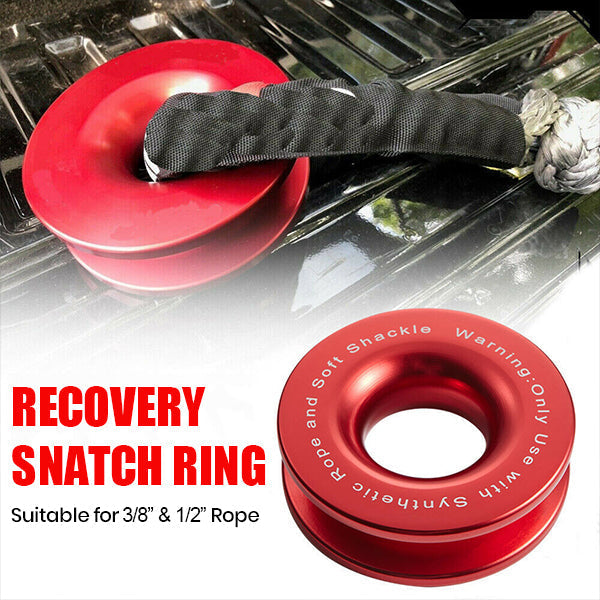 Winch Snatch Recovery Ring