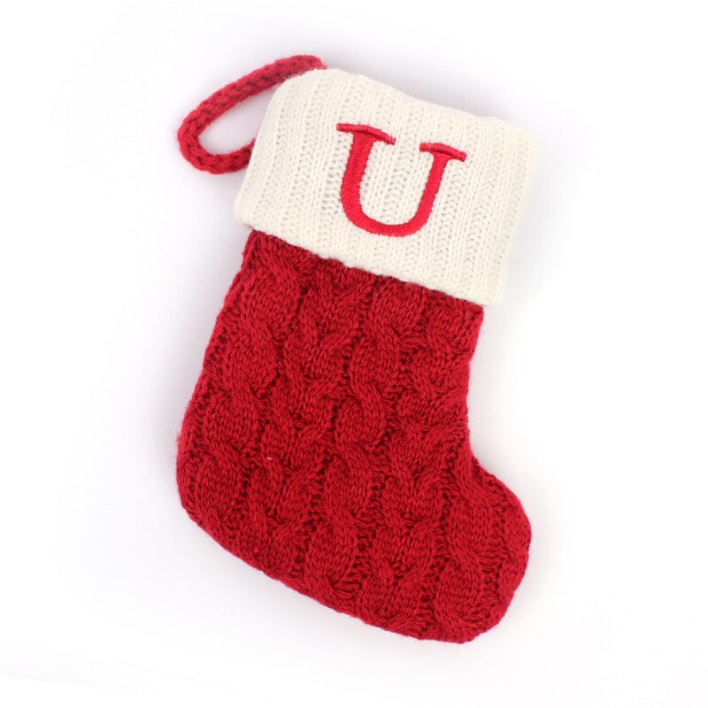 Christmas Letter Gift Socks