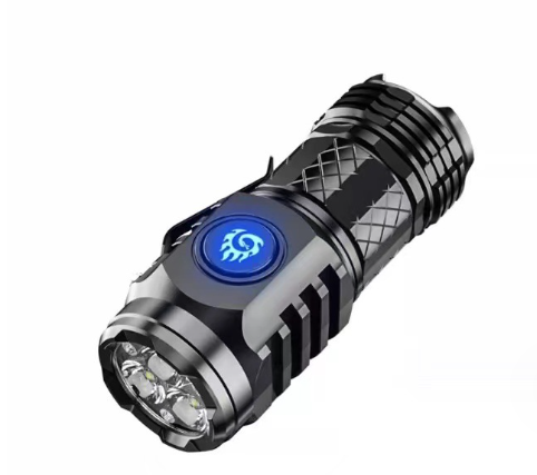 Three-eyed monster mini flashlight